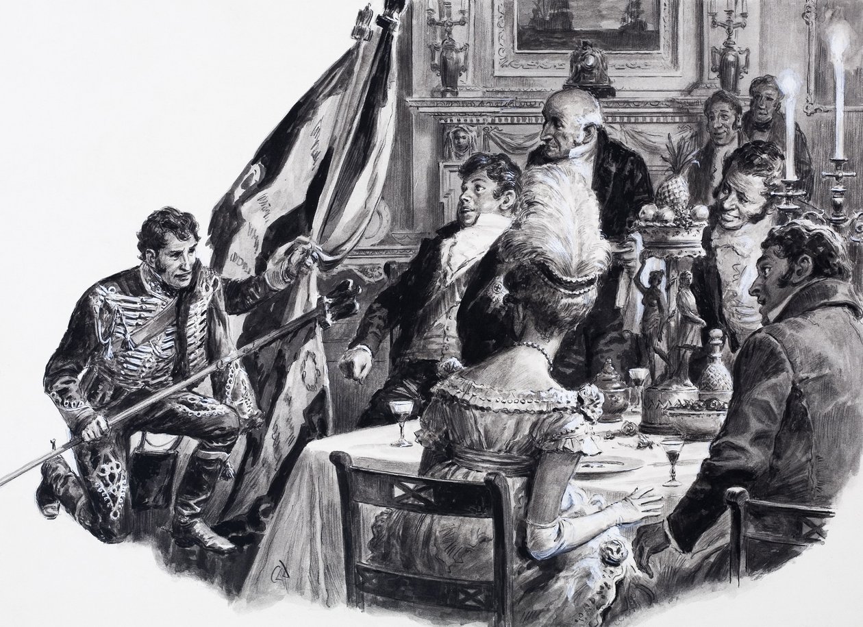 Il triste e penoso regno di Giorgio IV, da "Un corteo di re". da C.L. Doughty