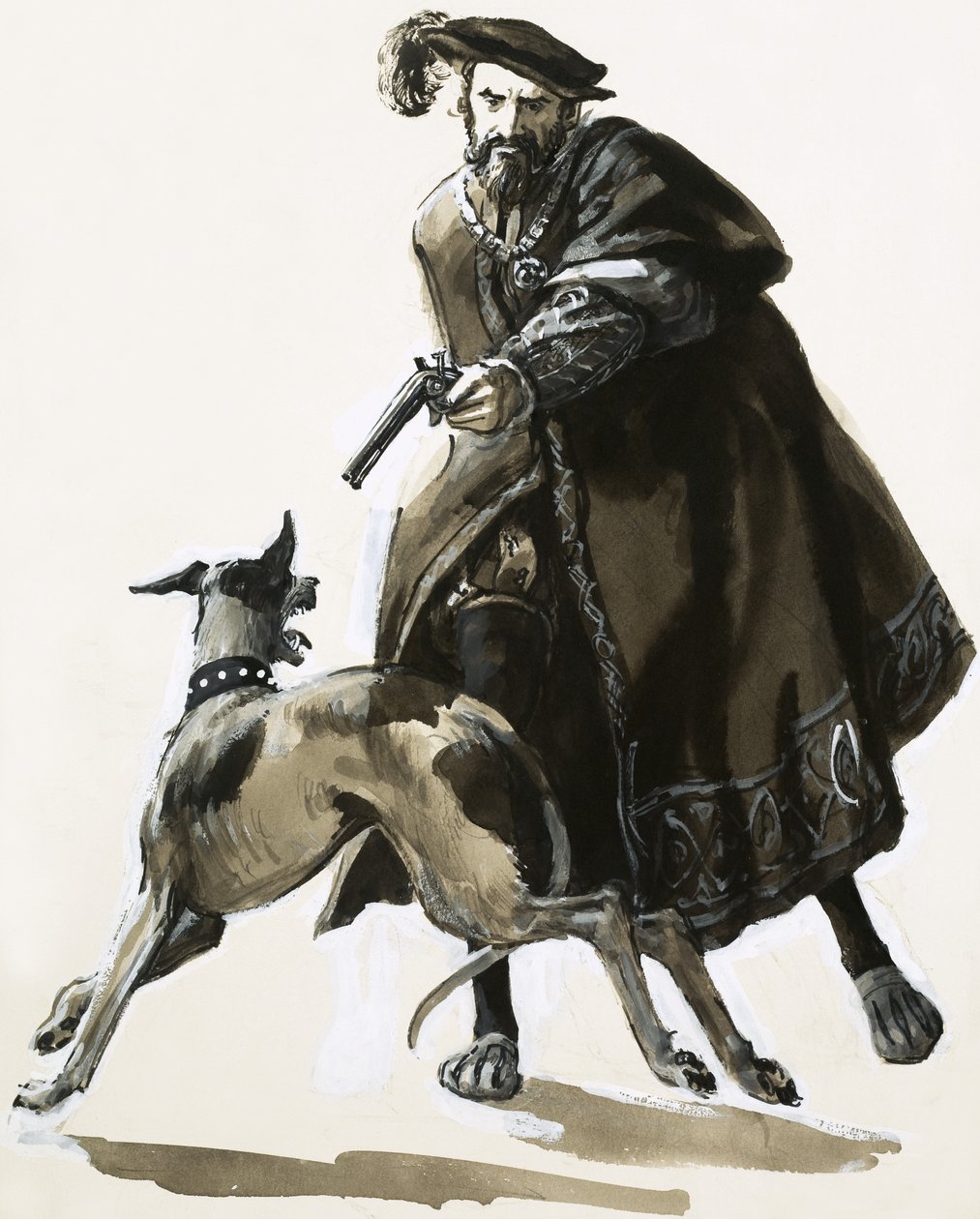 Thomas Seymour sfogò la sua rabbia sparando a uno dei cani del Re da C.L. Doughty