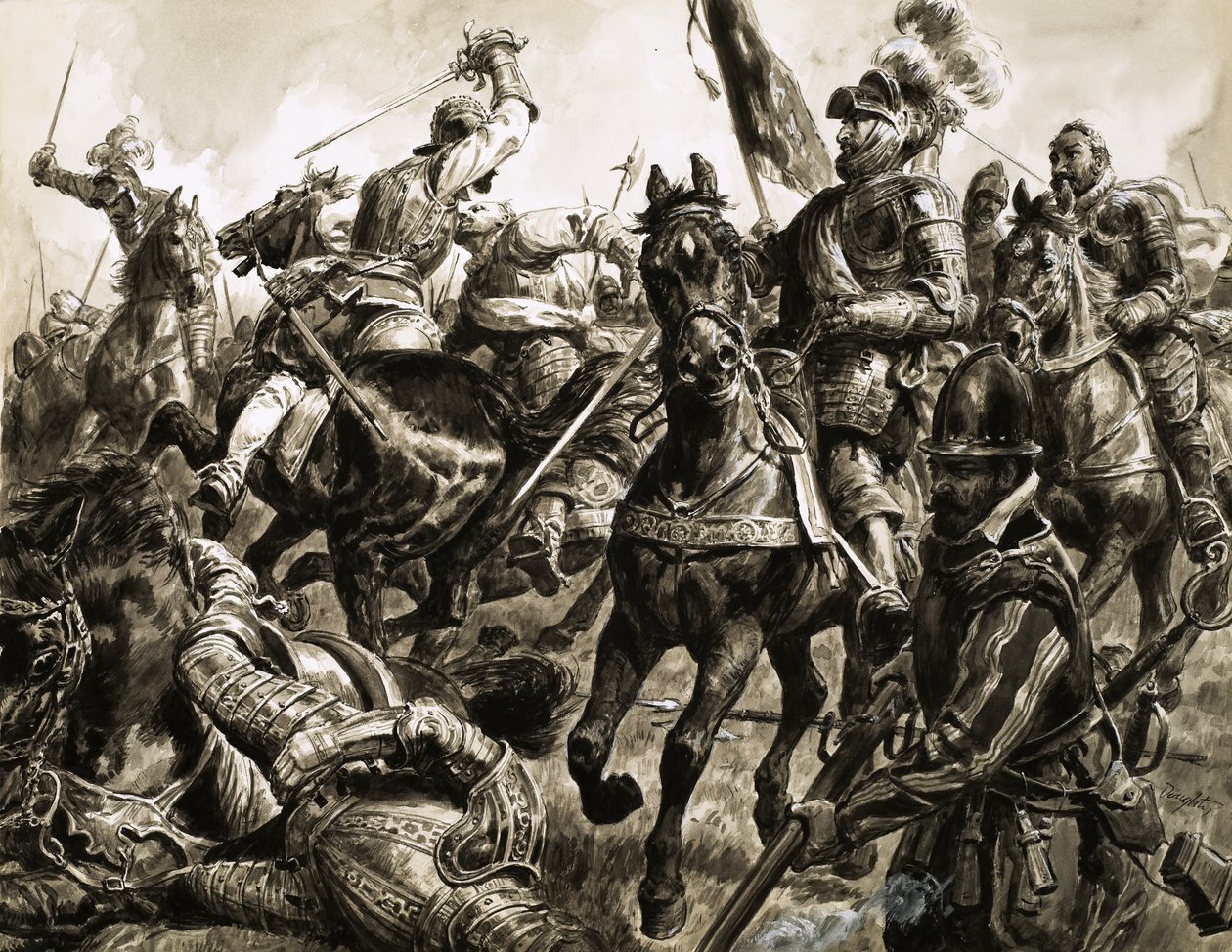 Scena di battaglia non identificata da C.L. Doughty