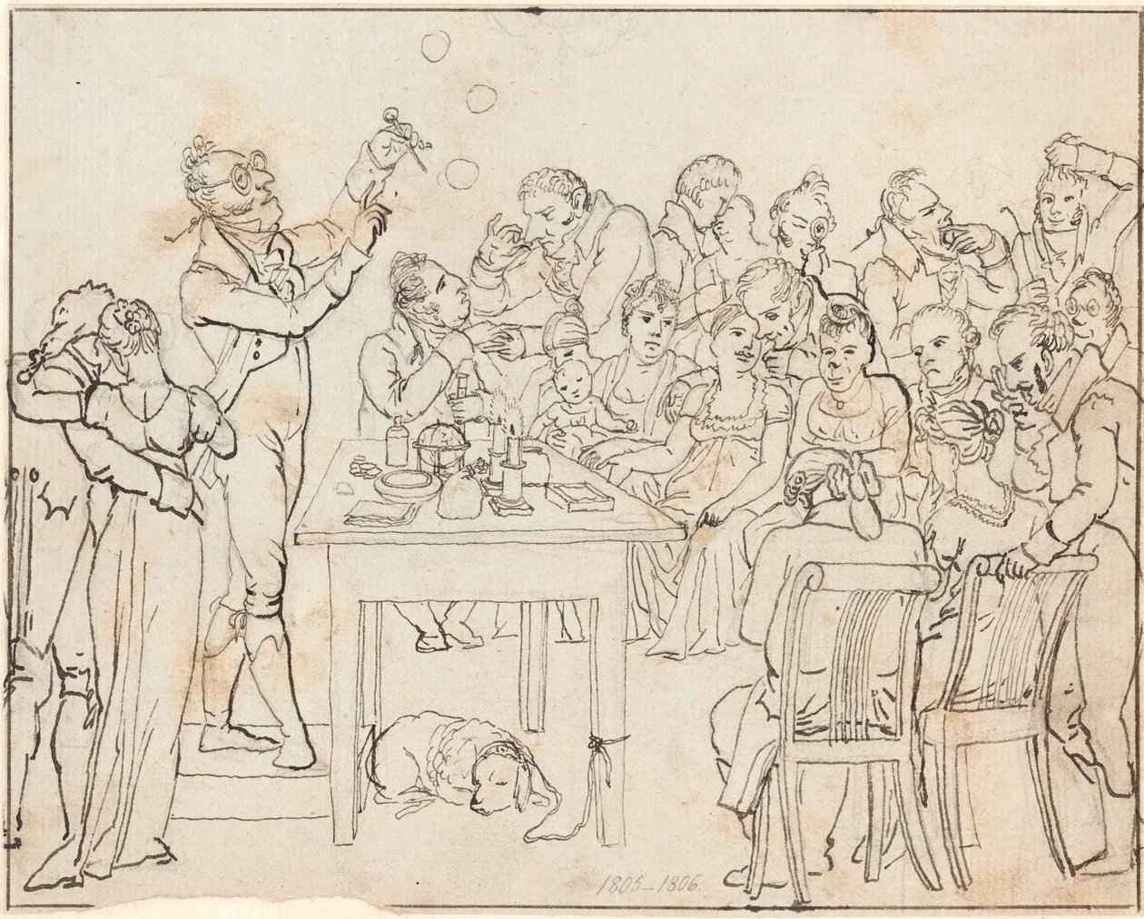 Dimostrazione scientifica da Christoffer Wilhelm Eckersberg