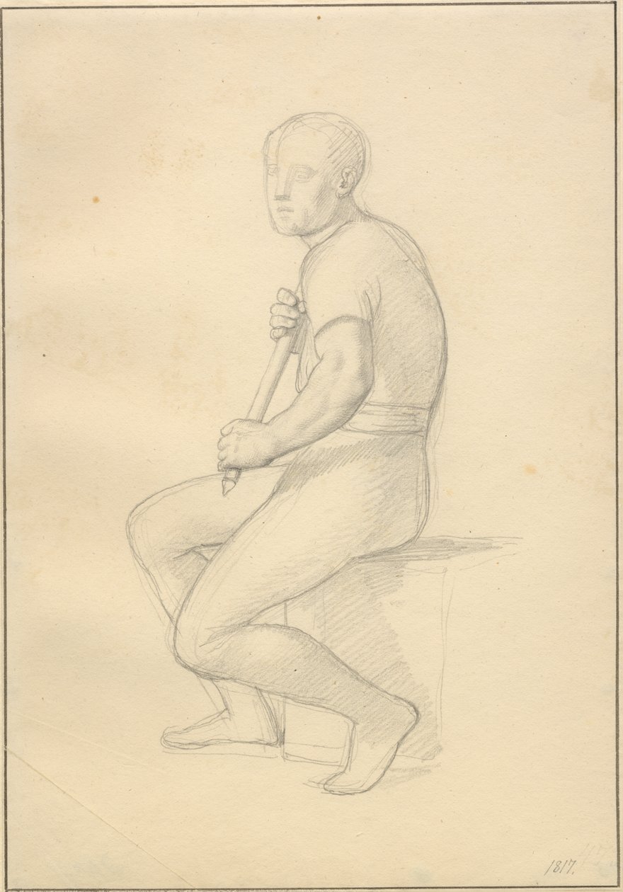 La morte di Balder - studio per Thor da Christoffer Wilhelm Eckersberg