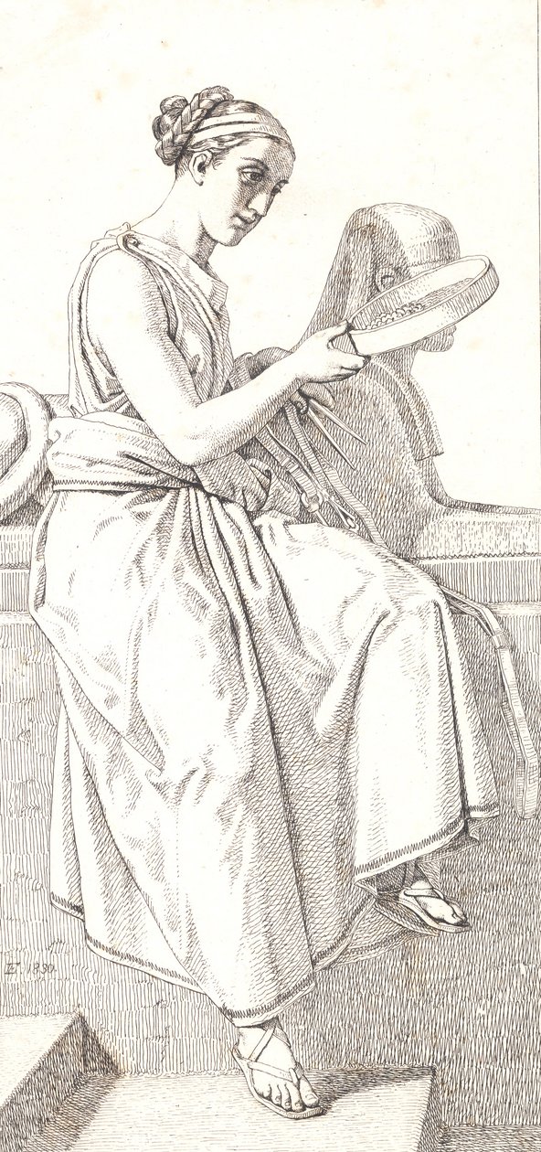 Fornuften. Figura allegorica da Christoffer Wilhelm Eckersberg