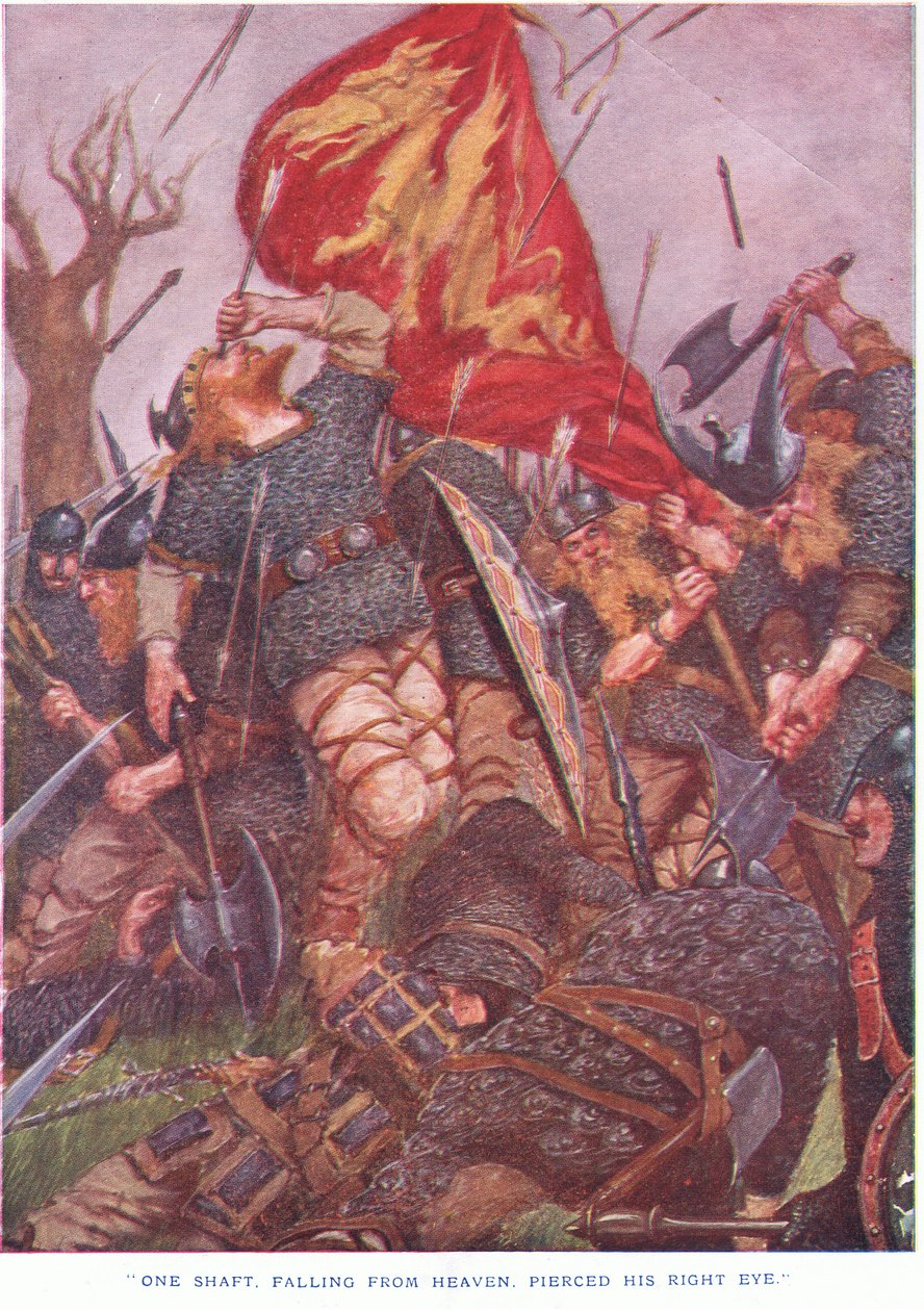 La battaglia di Hastings 1066 da C. Dudley Tennant