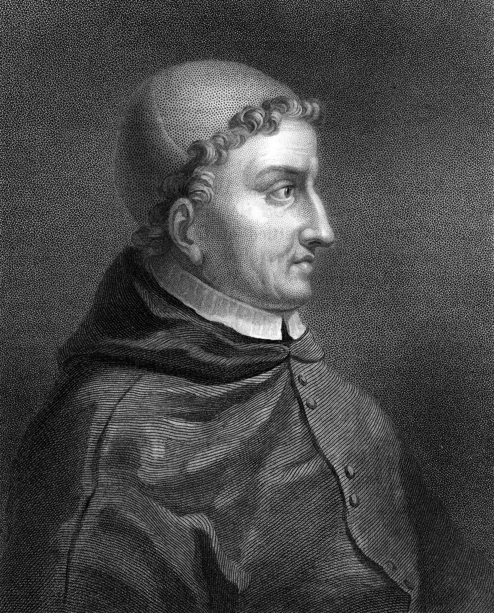 Cardinale Cisneros, cardinale spagnolo, inquisitore e statista, 1836 da C. E. Wagstaff