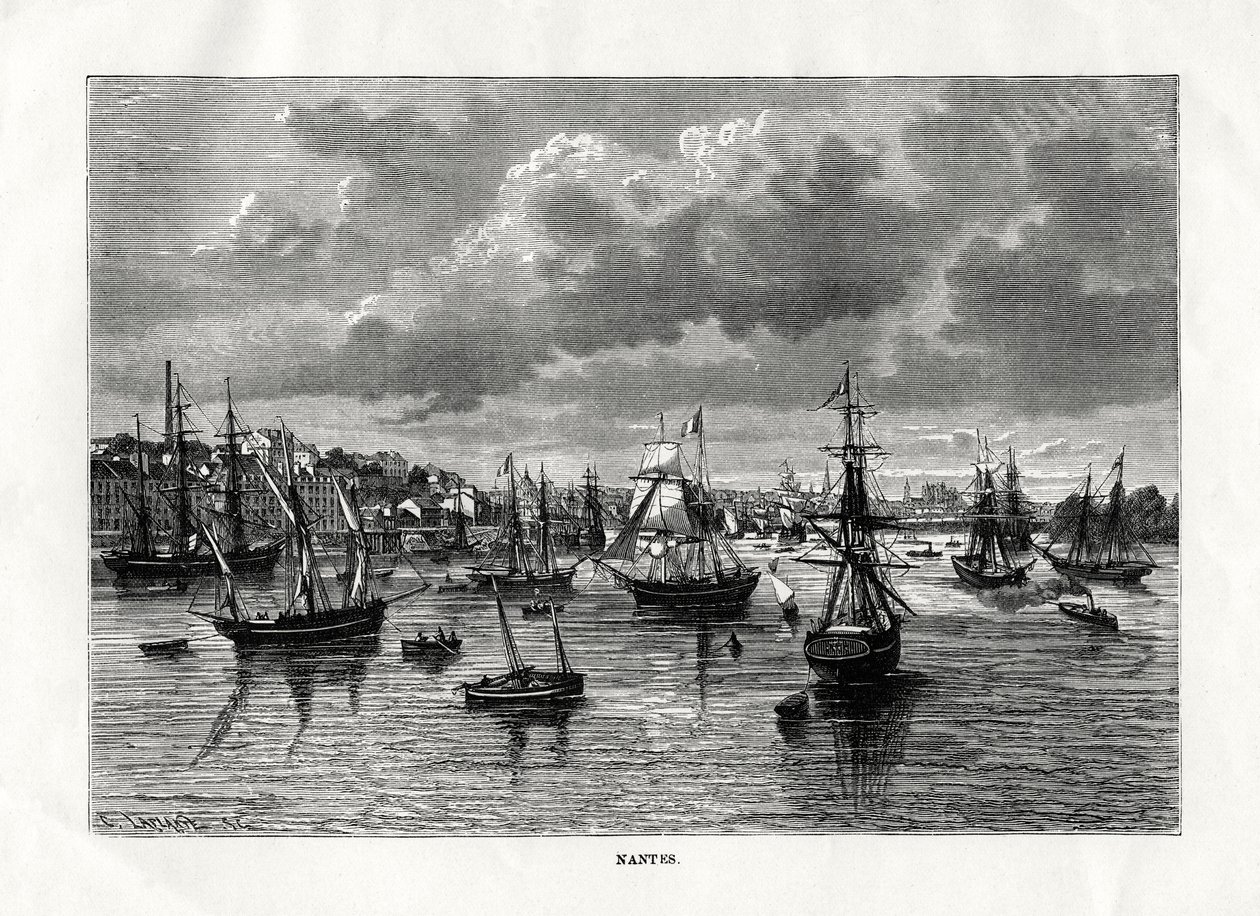 Nantes, Francia, 1879 da C. Laplante