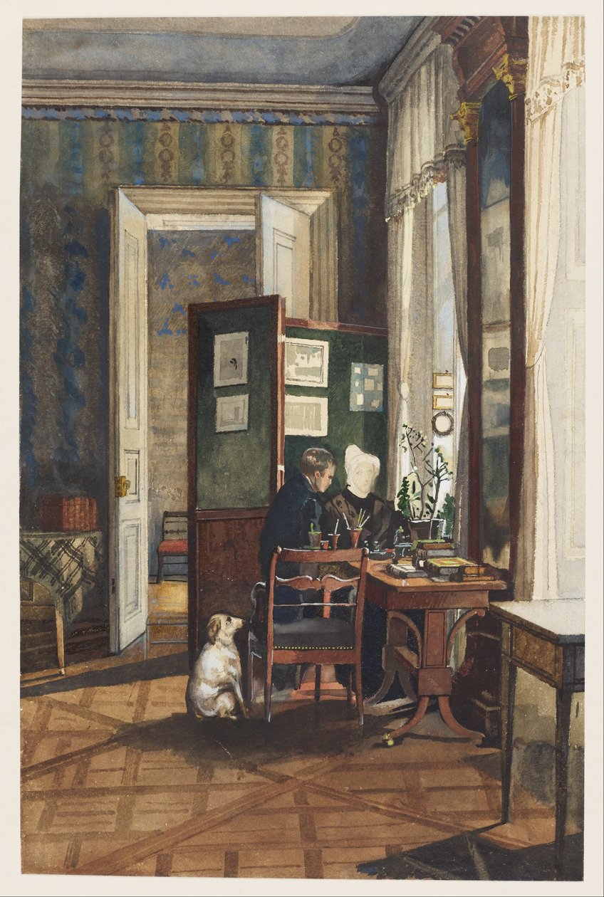 Una stanza nel Palazzo Reuss, Dresda da C. M. Fredro