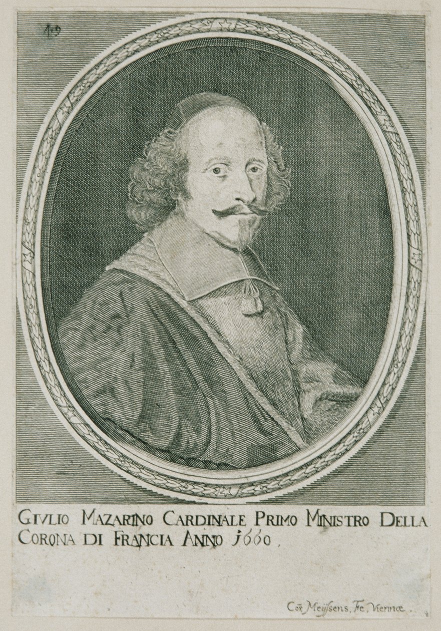 Cardinale Jules Mazarin da C. Mejssens