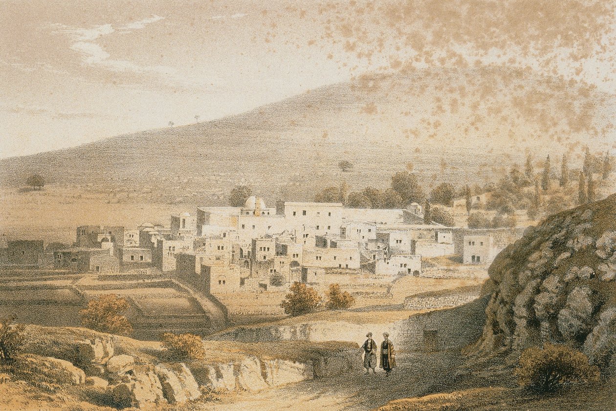 San Giovanni. Incisione di Schacher - Steinkopk J.F. Editore da C. Schacher