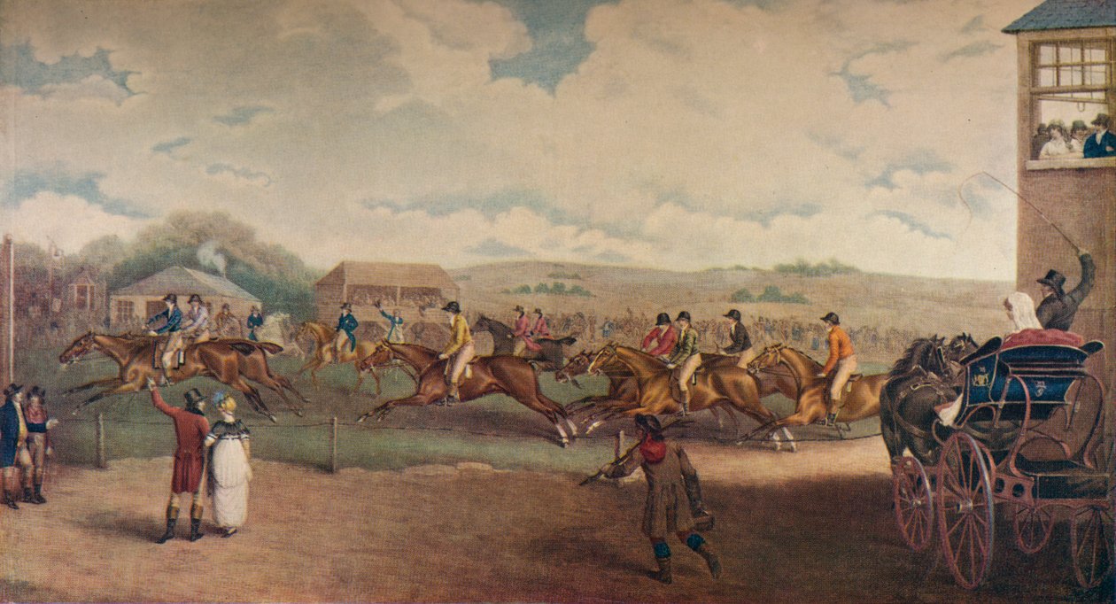Il Bibury Meeting, inizio XIX secolo, 1922 da C Turner