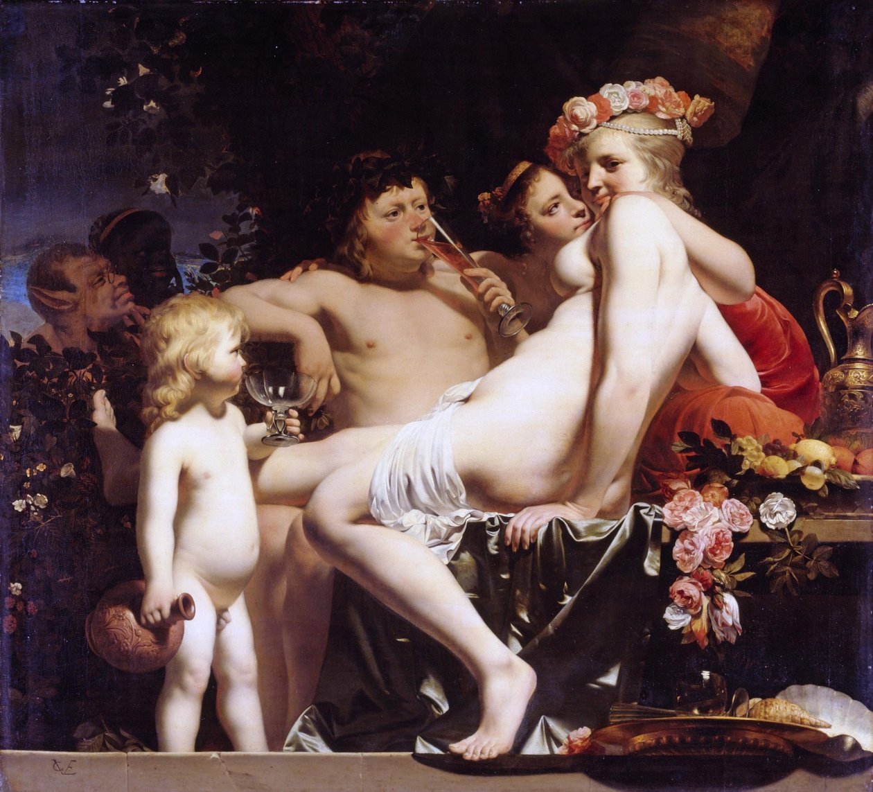 Tedesco: Bacco e Arianna su Nasso Bacco e Arianna da Caesar van Everdingen