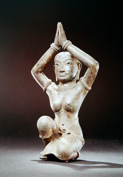 Donna inginocchiata, seconda metà dell