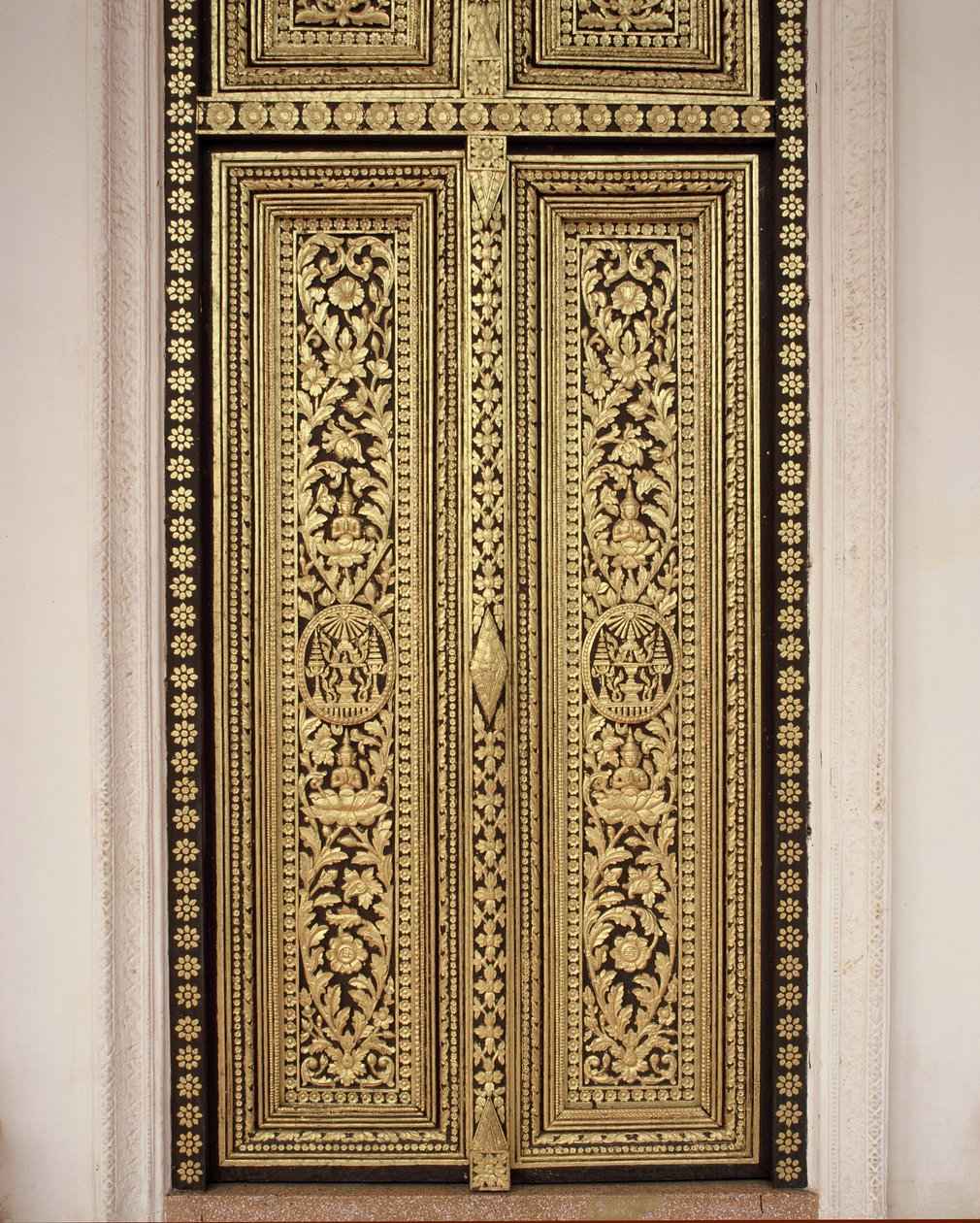 Porta decorativa da Cambodian School