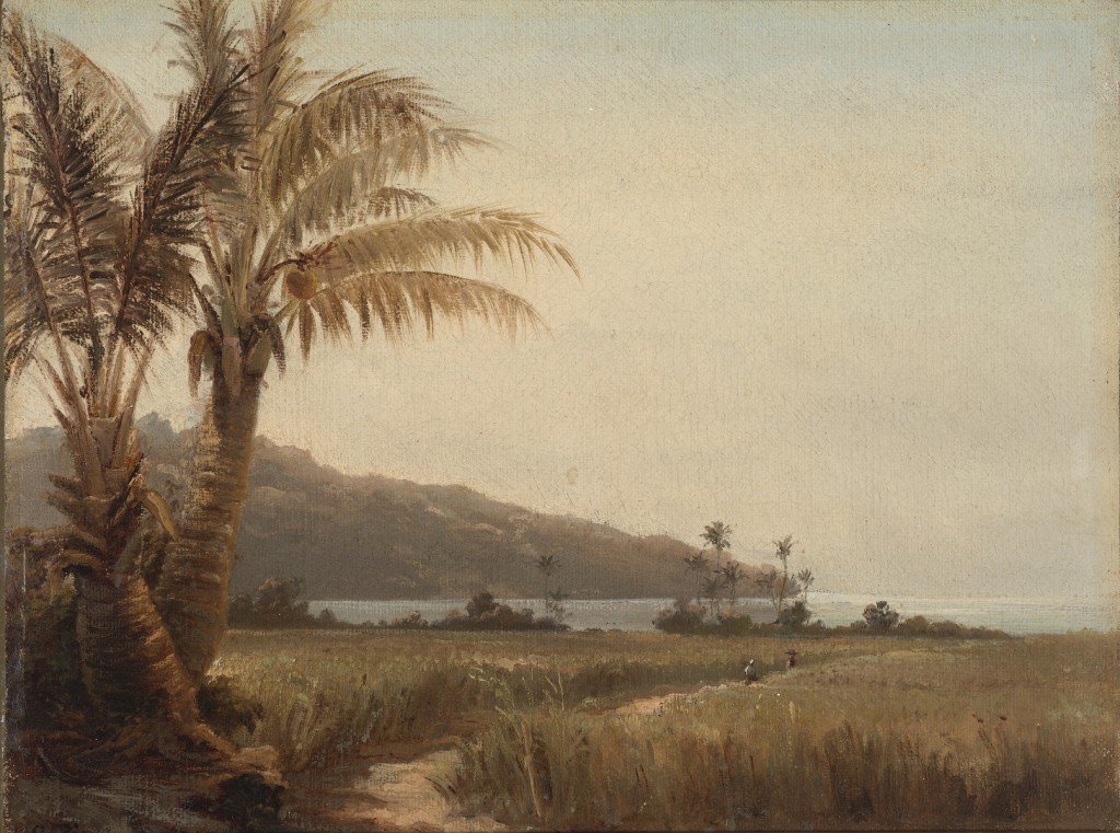 Cocchi sulla riva del mare da Camille Jacob Pissarro