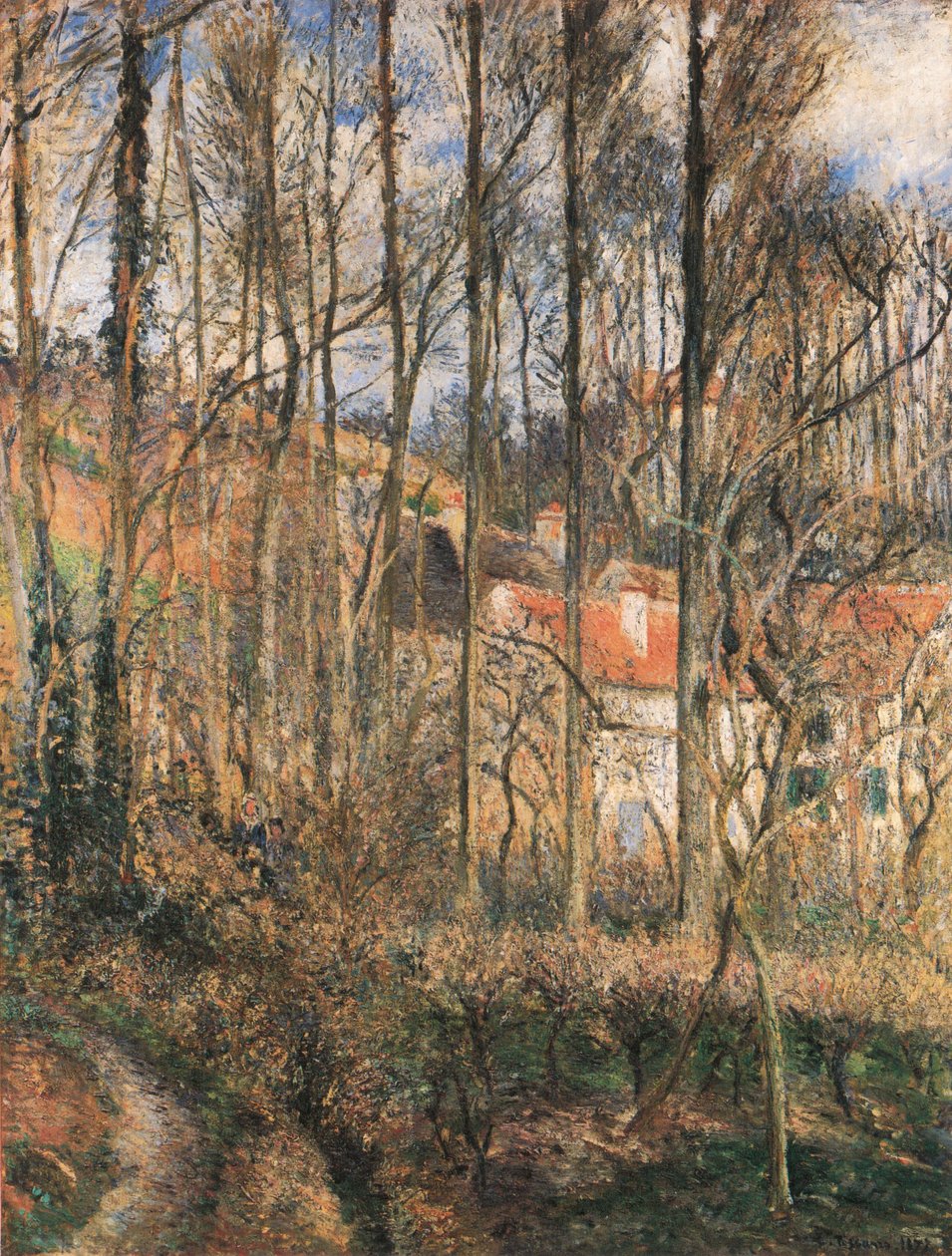 Côtes Saint-Denis a Pontoise da Camille Jacob Pissarro