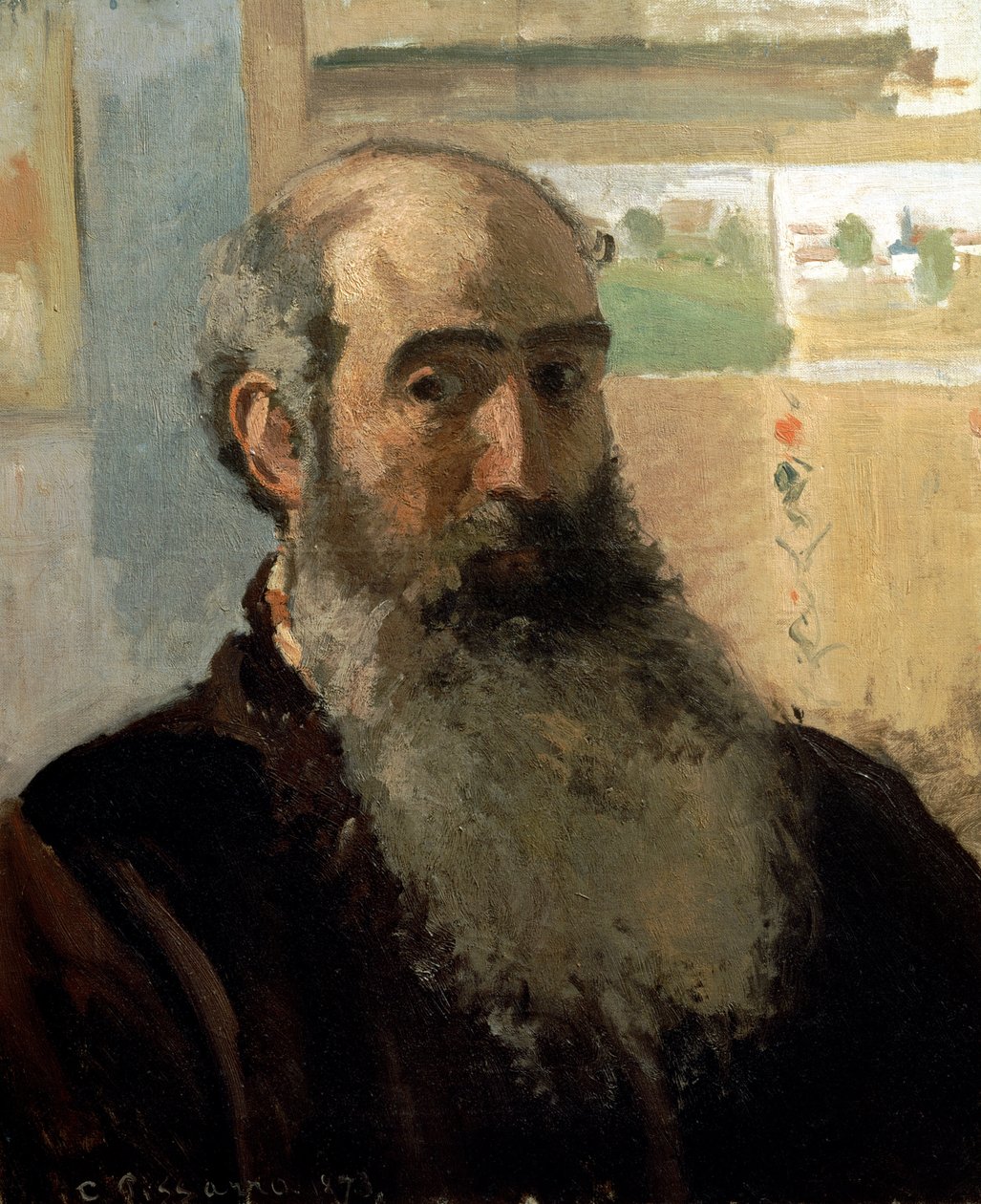 Autoritratto da Camille Jacob Pissarro