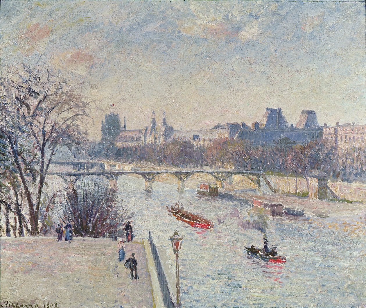 Il Louvre, 1902 da Camille Jacob Pissarro