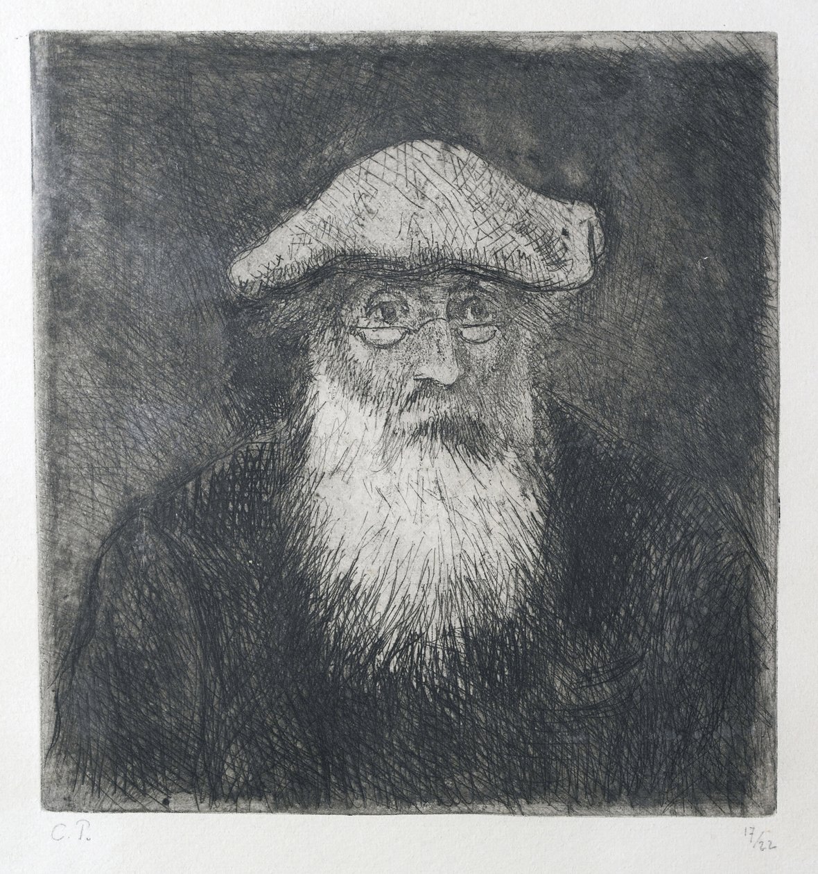 Camille Pissarro, da lui stesso, c. 1890 da Camille Jacob Pissarro