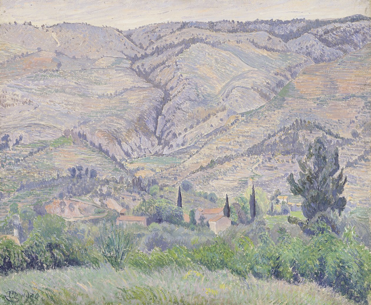 Le Ragas, vicino a Tolone, c.1930 da Camille Jacob Pissarro