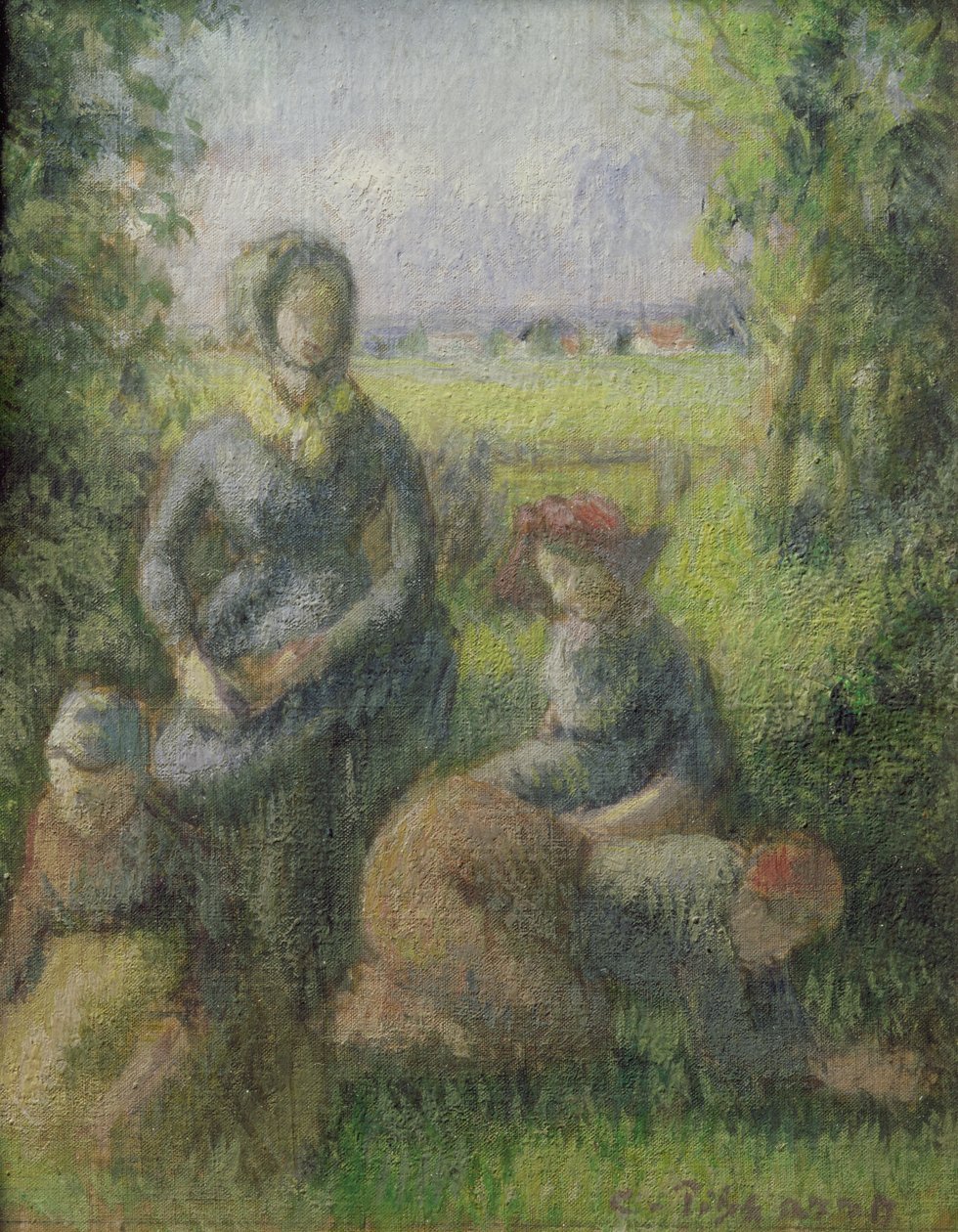 Scena rustica da Camille Jacob Pissarro