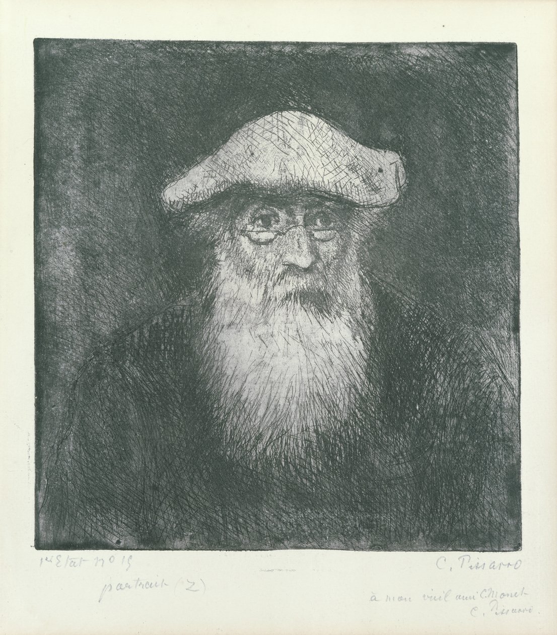 Autoritratto da Camille Jacob Pissarro