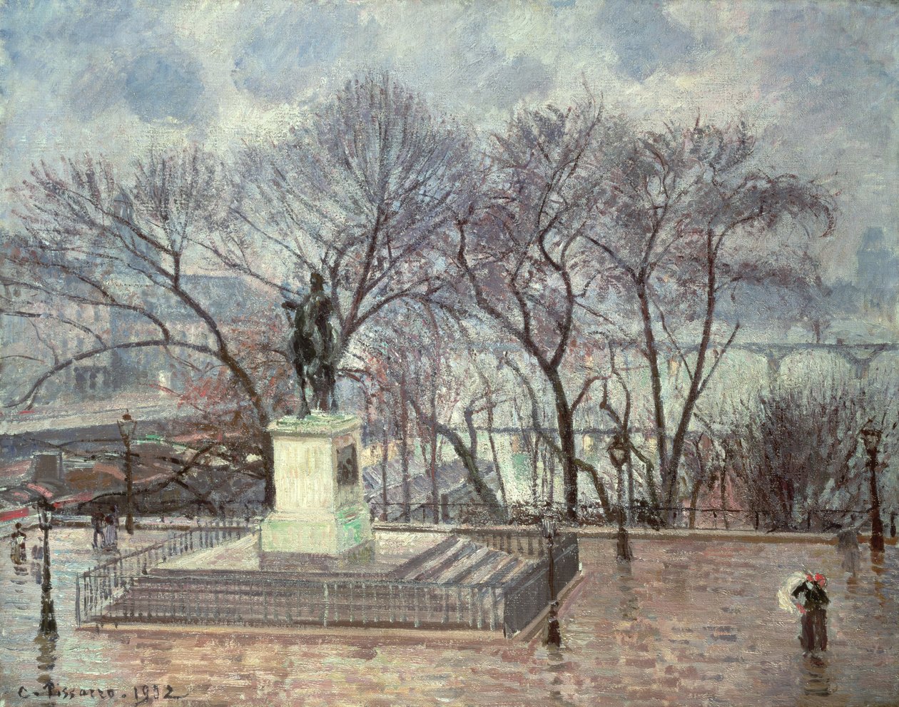 Il Pont Neuf, Parigi, 1902 da Camille Jacob Pissarro