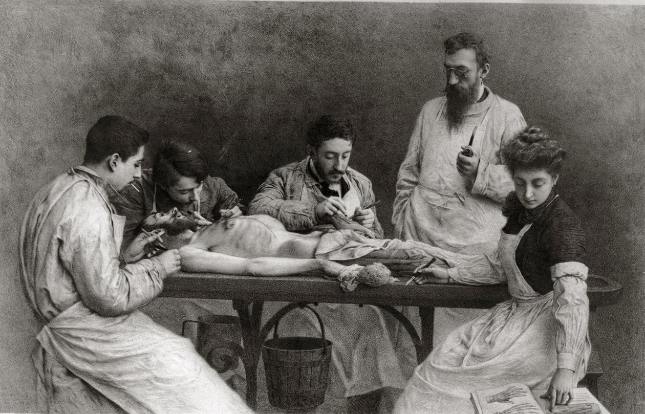 Una fine alla scuola pratica, 1902 da Camille Felix Bellanger