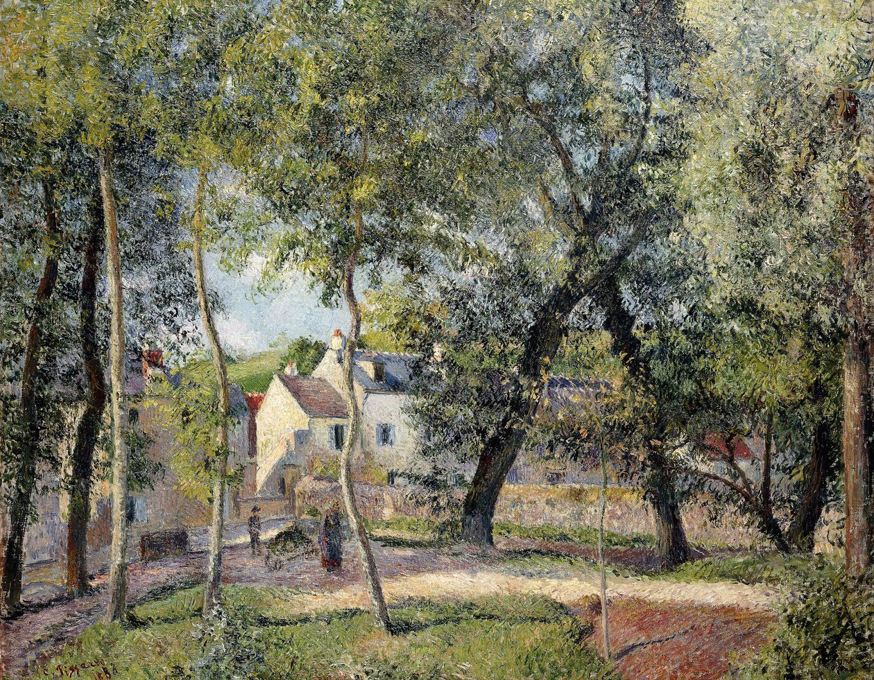 Paesaggio a Osny vicino all