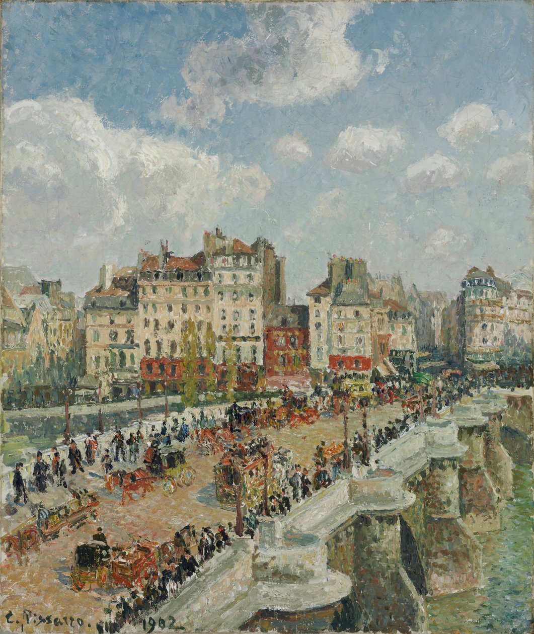 Le Pont Neuf, 1902 da Camille Jacob Pissarro