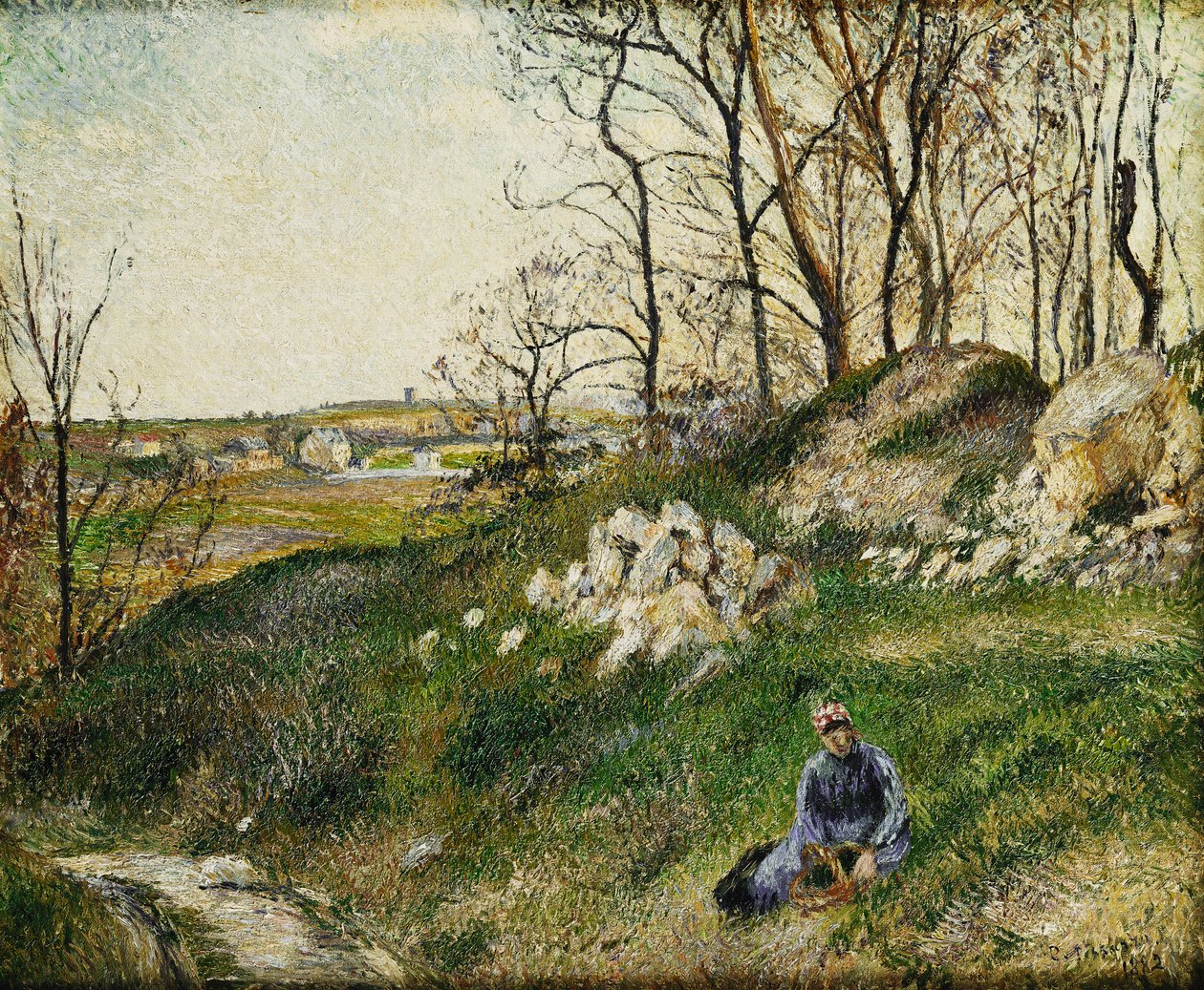 I raccoglitori di cavoli, Pontoise da Camille Jacob Pissarro