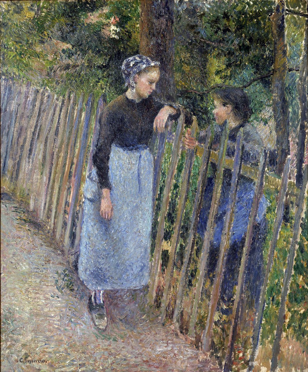 Conversazione da Camille Pissarro