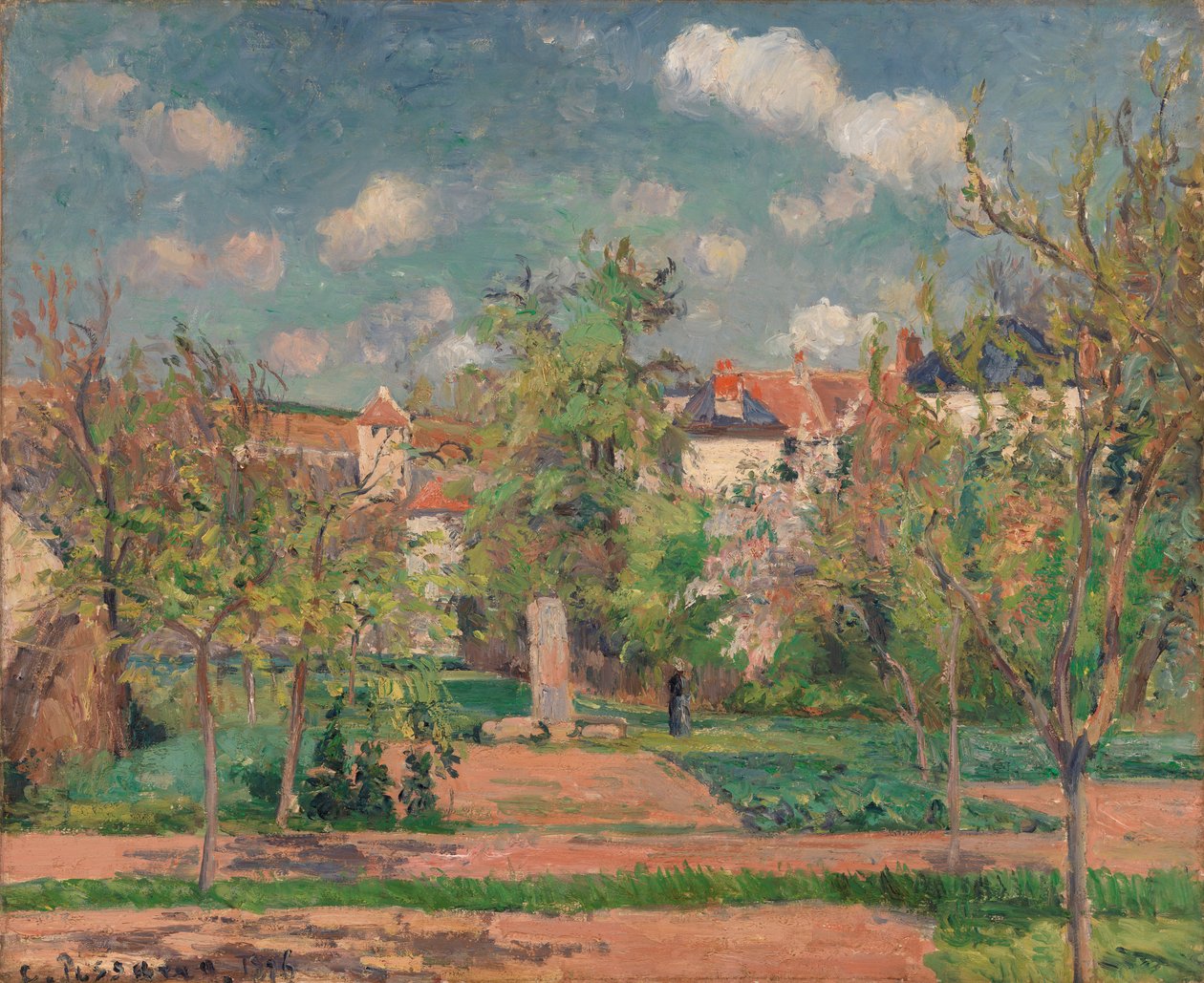 Giardino in pieno sole da Camille Pissarro