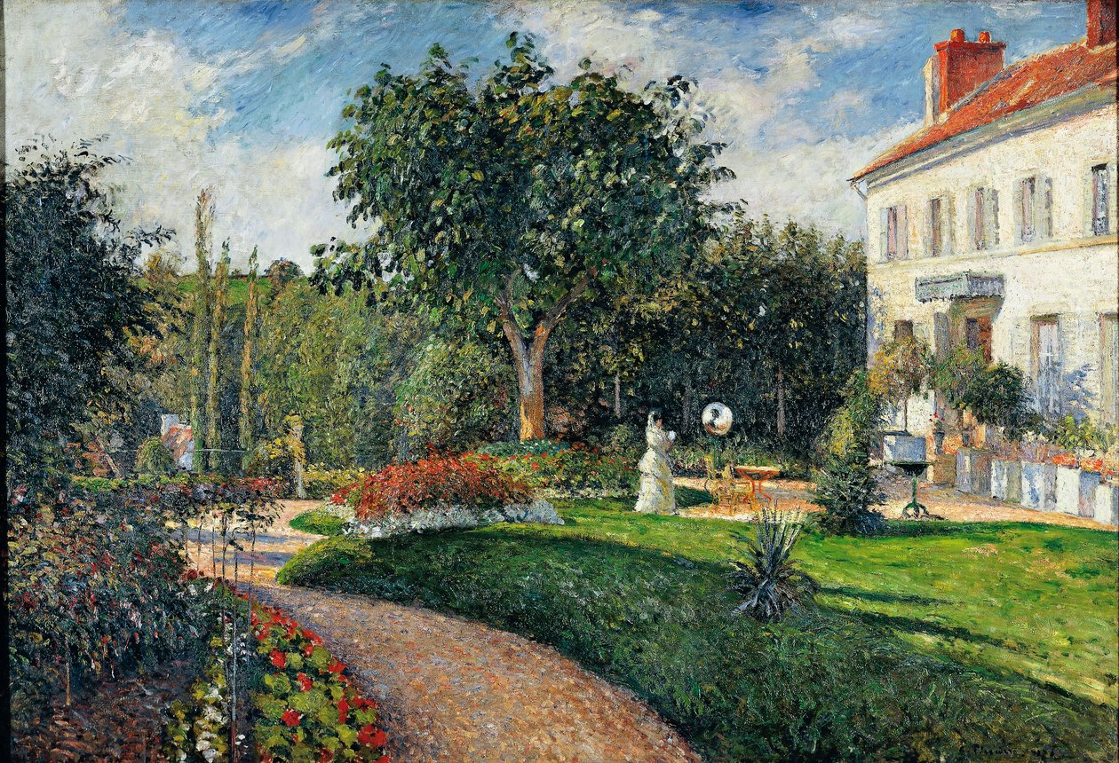 Giardino dei Mathurins a Pontoise da Camille Pissarro