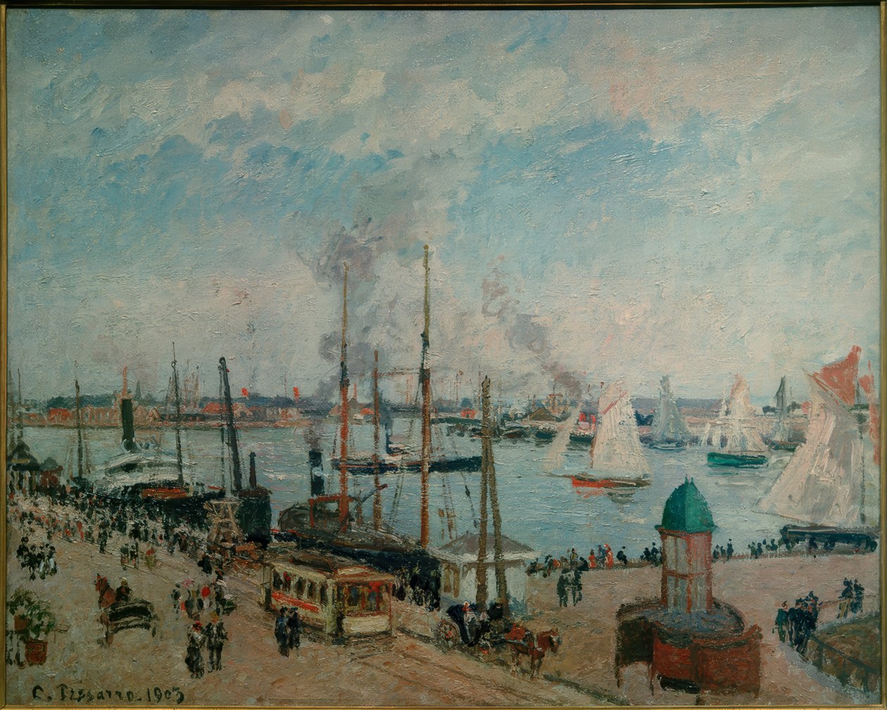 Porto di Le Havre con l