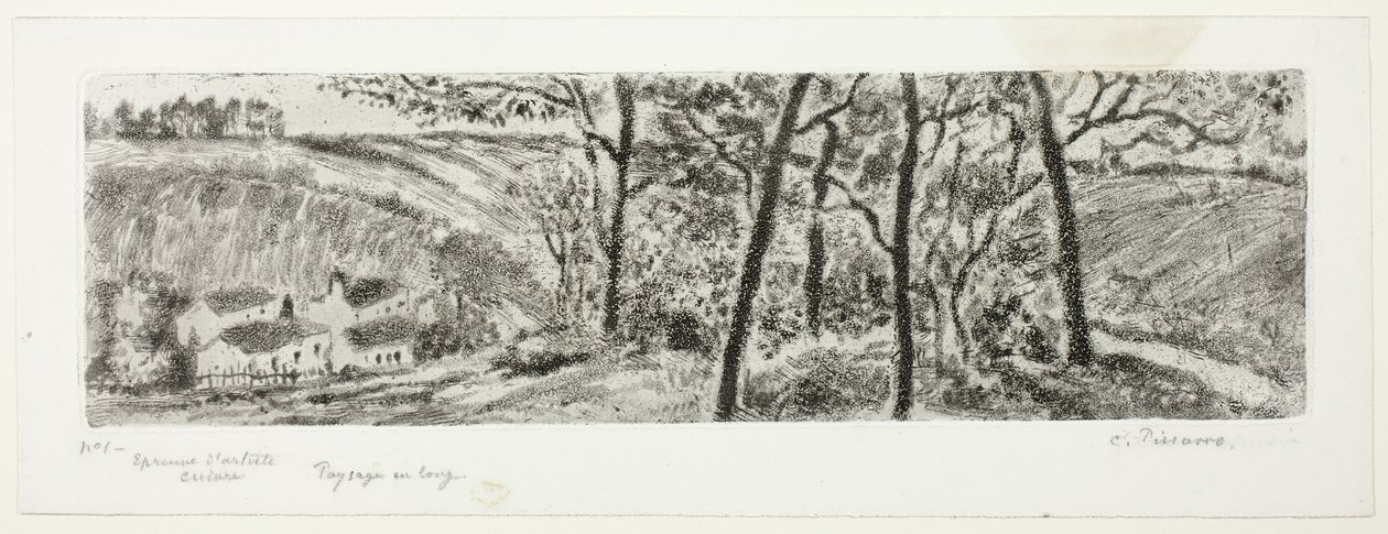 Panorama Paesaggistico da Camille Pissarro
