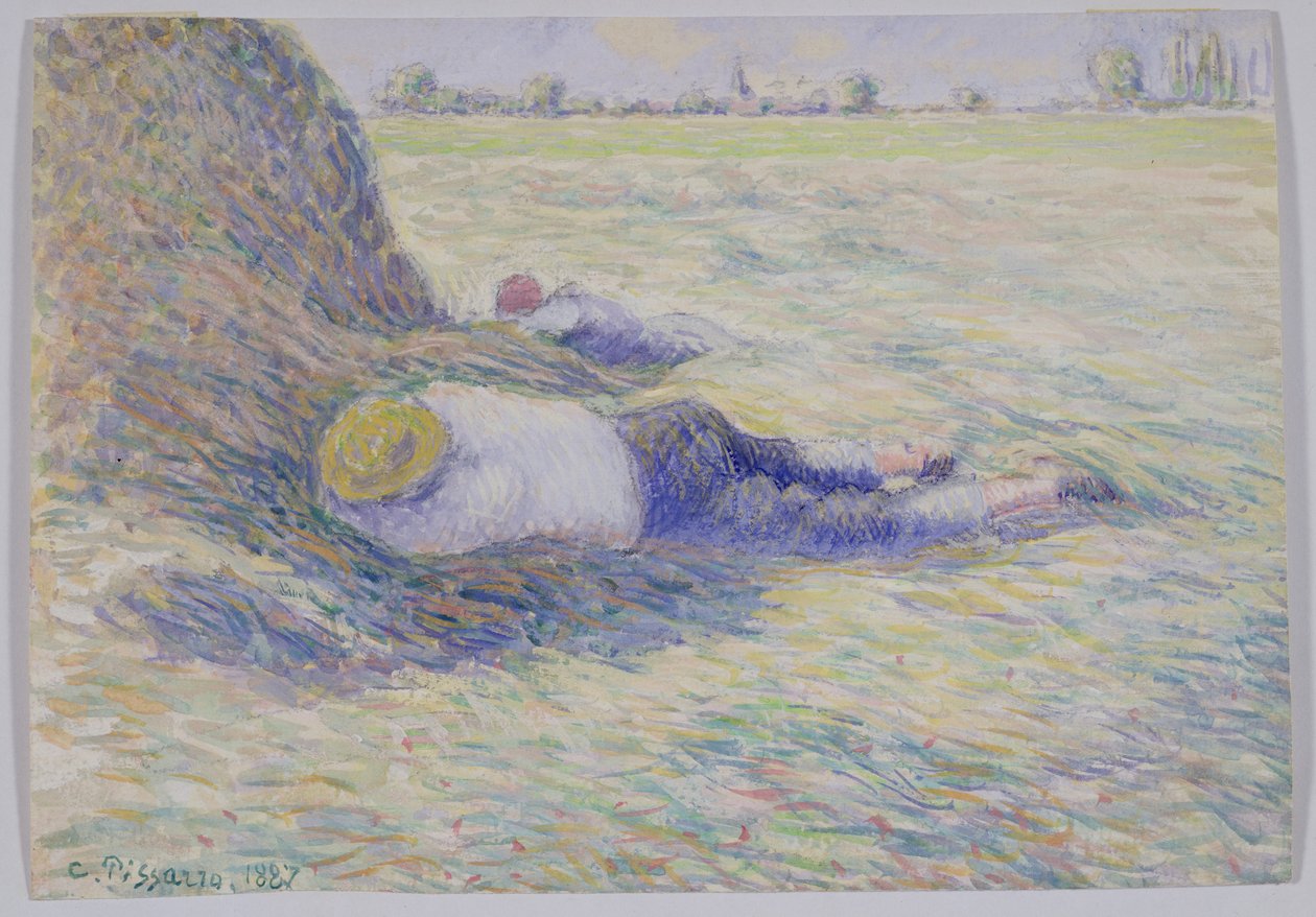 Riposo di mezzogiorno da Camille Jacob Pissarro
