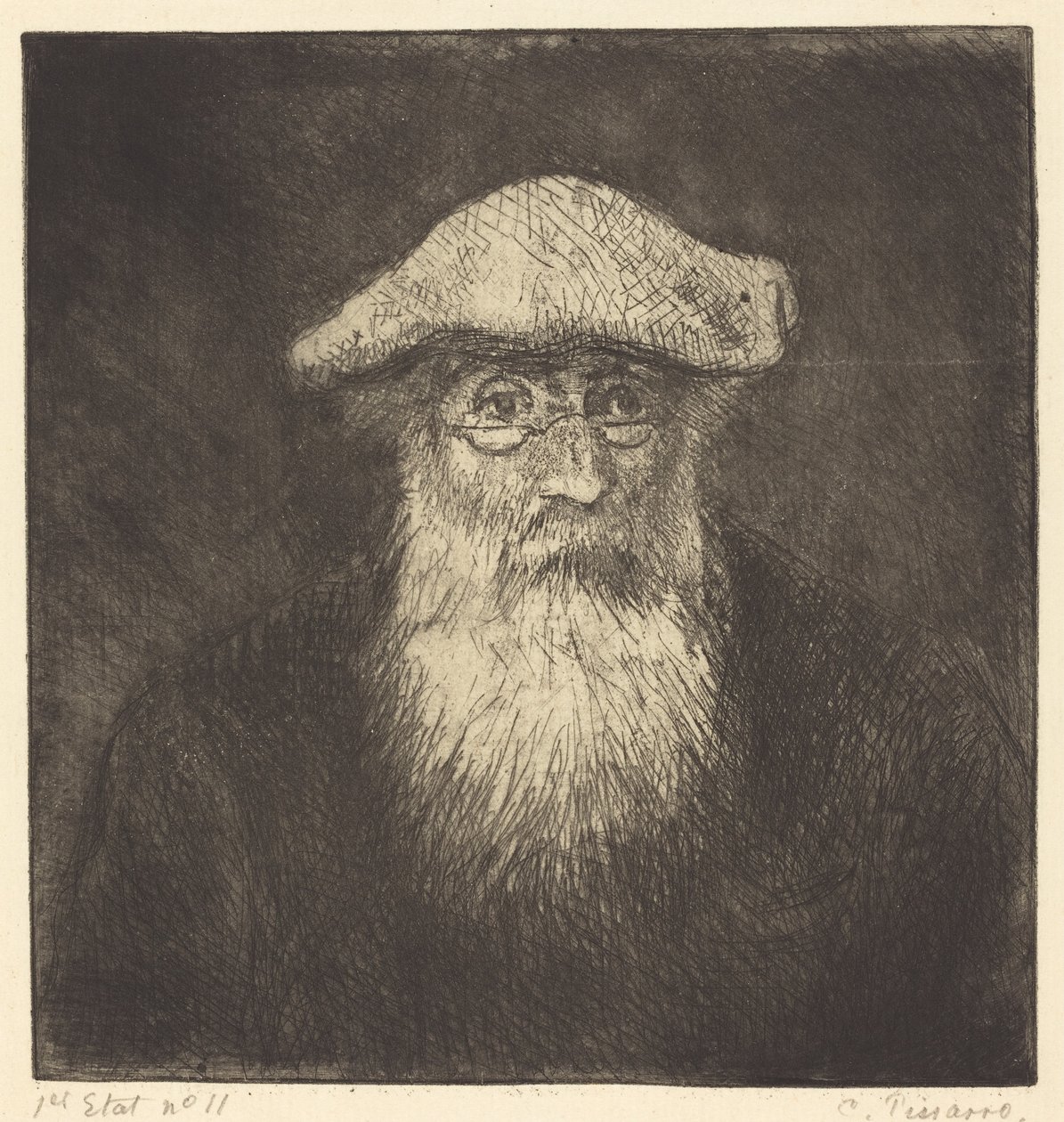 Autoritratto di Camille Pissarro, c. 1890 da Camille Pissarro