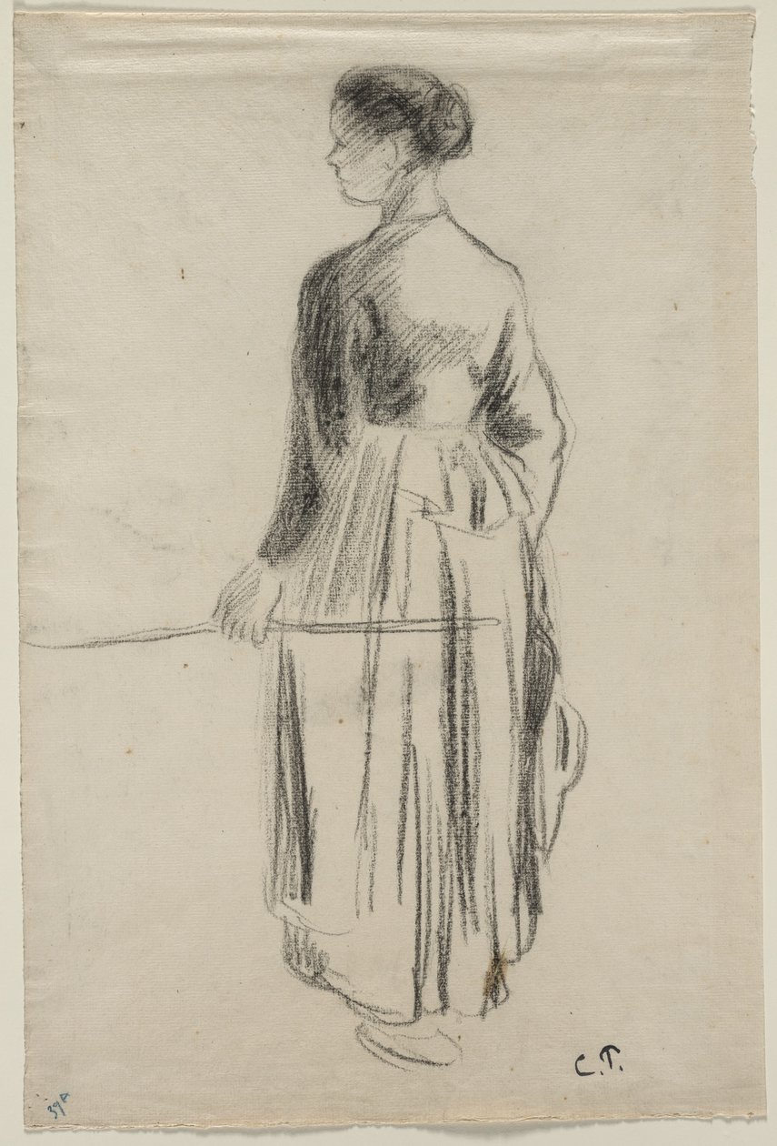 La pastorella, Eragny da Camille Pissarro