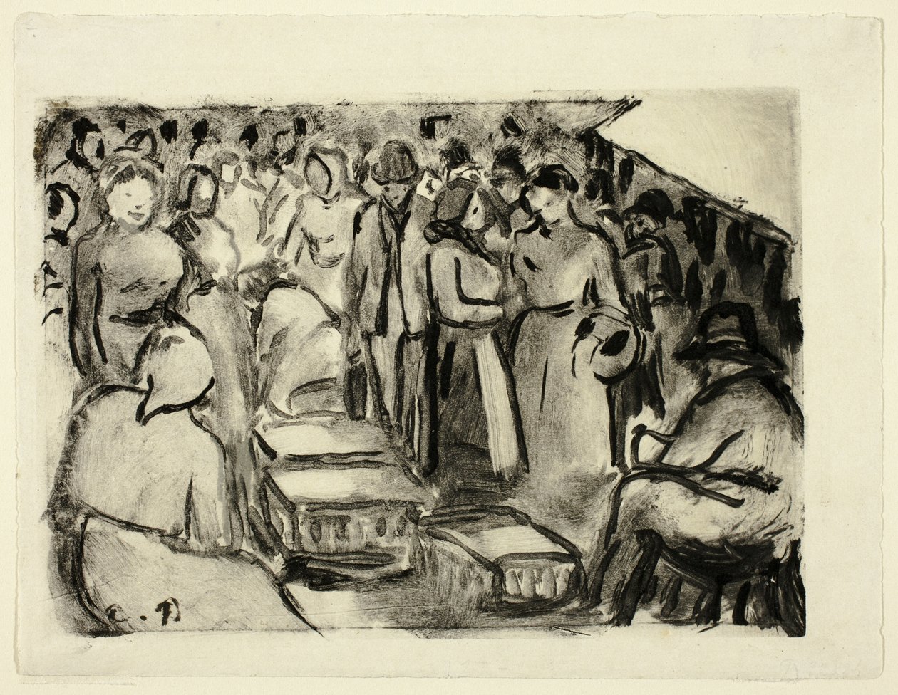 Il mercato da Camille Pissarro