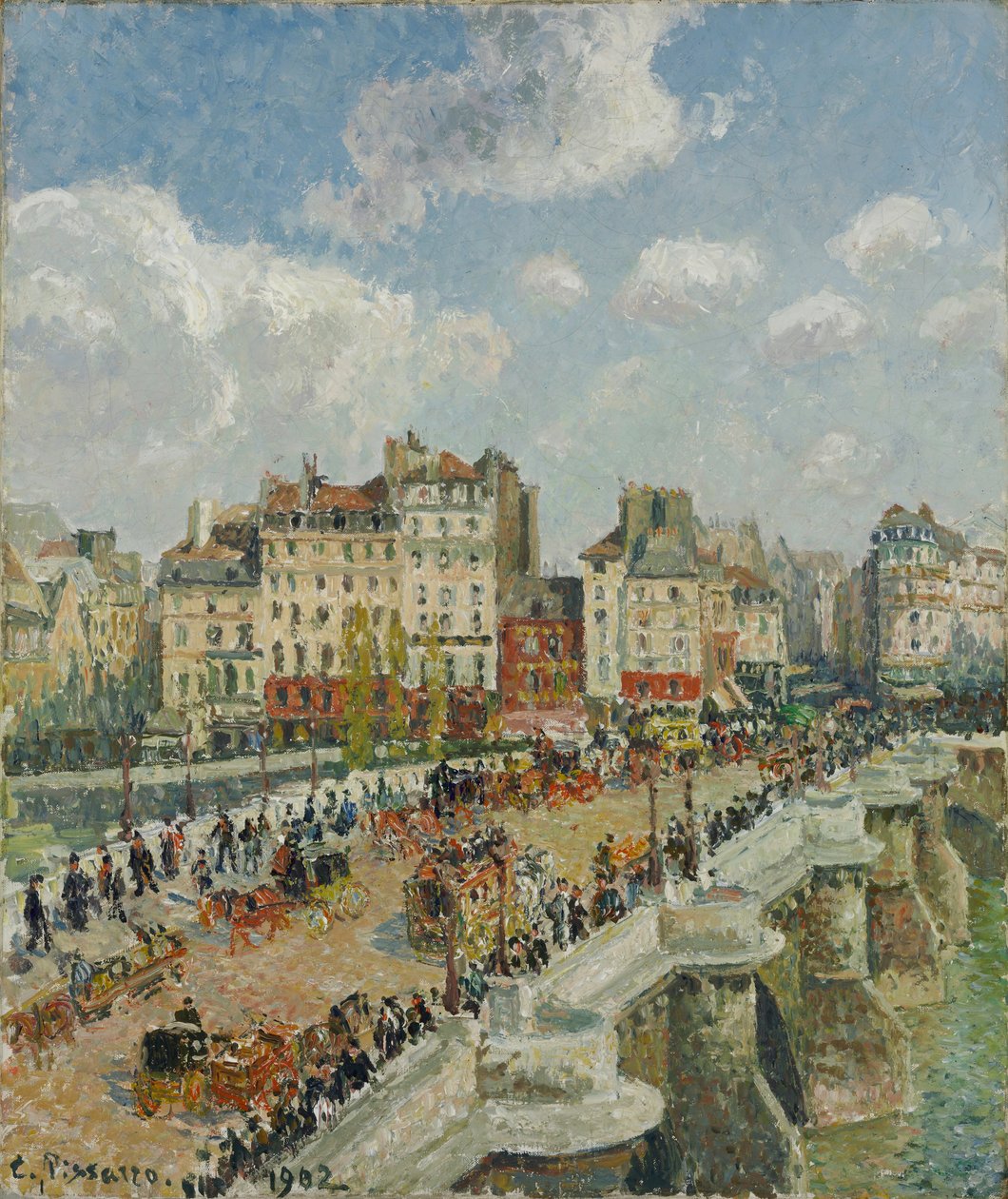 Il Pont-Neuf da Camille Pissarro
