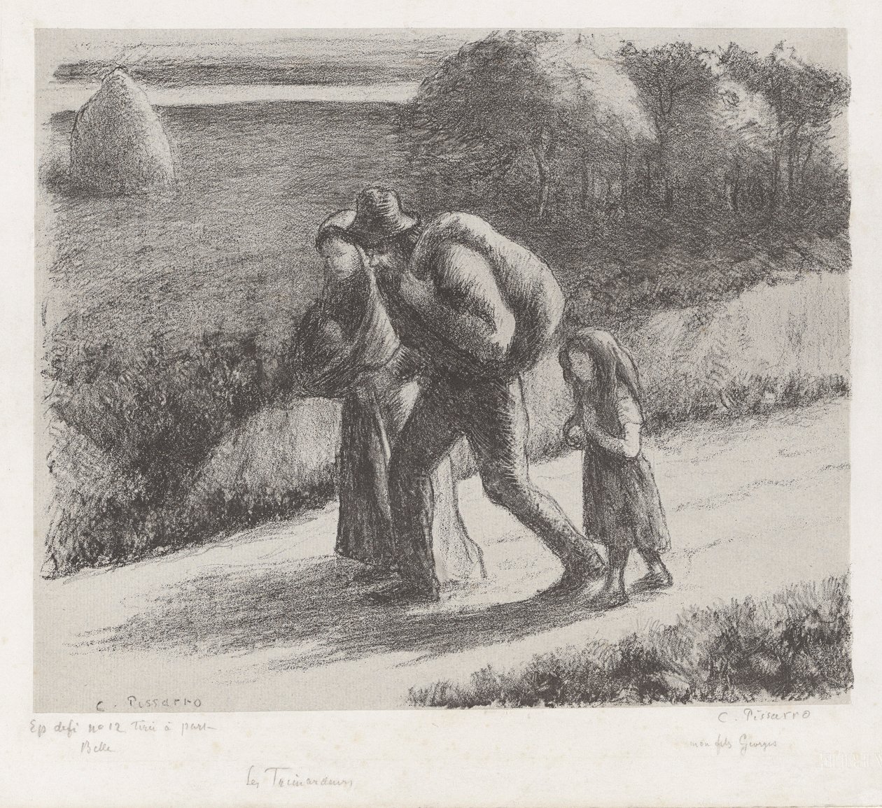 I Vagabondi da Camille Pissarro