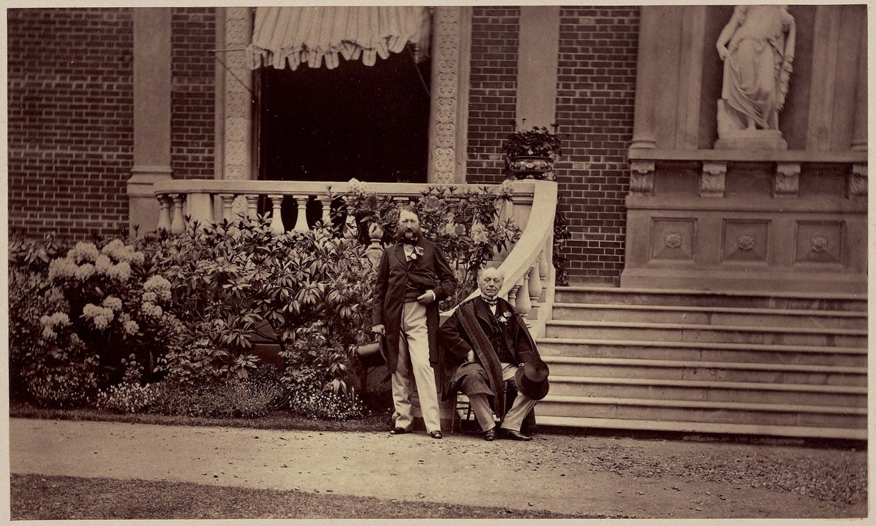Sua Altezza Reale il Principe Auguste de Saxe Cobourg Gotha da Camille Silvy