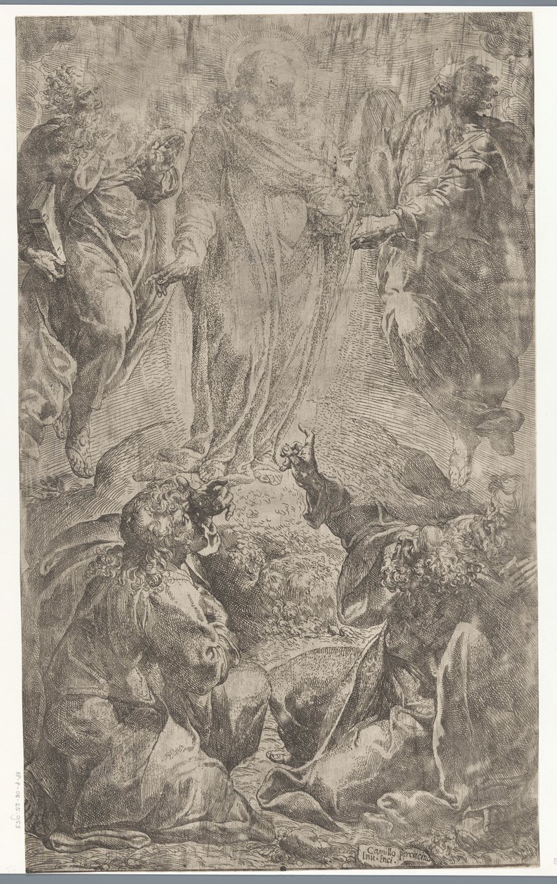 Trasfigurazione di Cristo sul monte Tabor da Camillo Procaccini