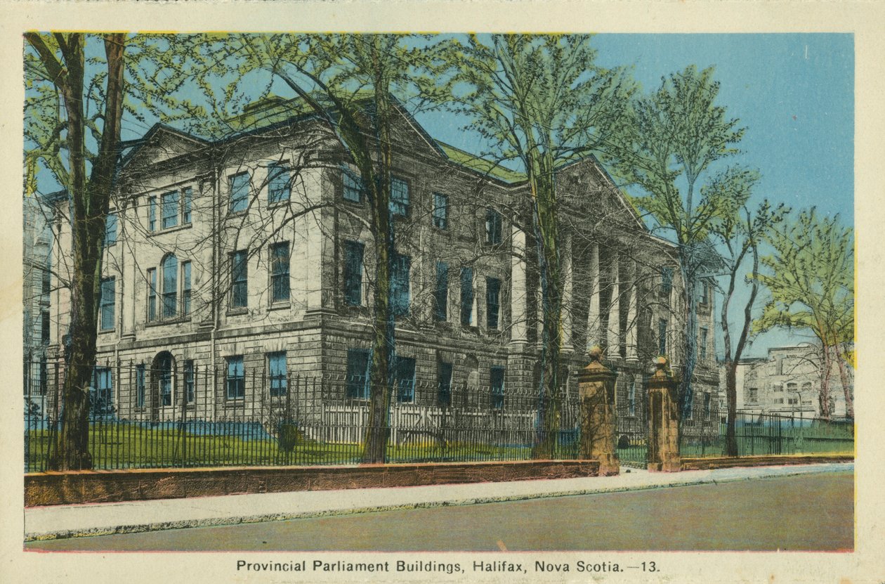 Edifici del Parlamento Provinciale, Halifax, Nuova Scozia (foto a colori) da Canadian Photographer