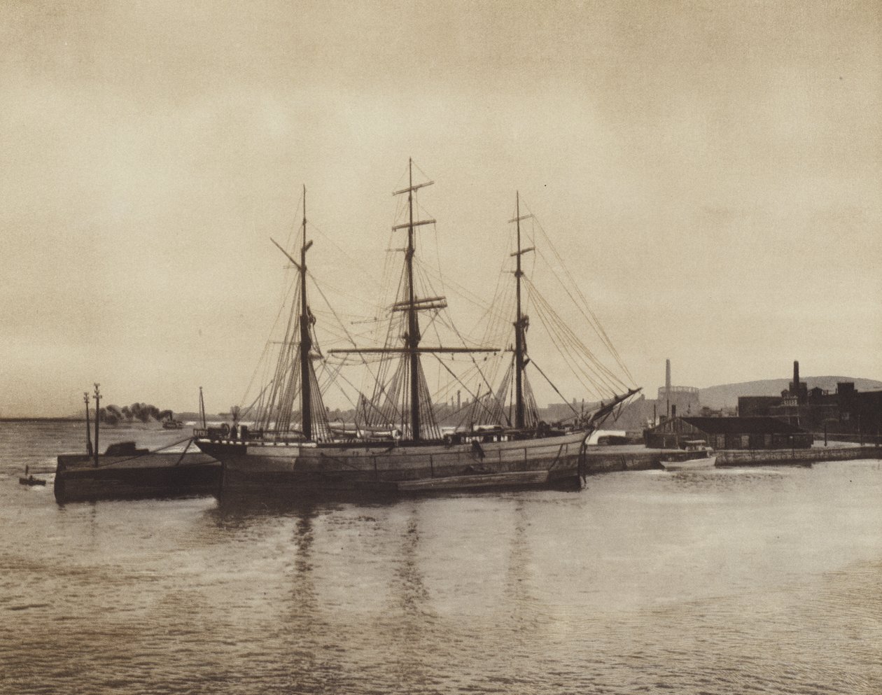 Il porto di Hochelaga, goletta d