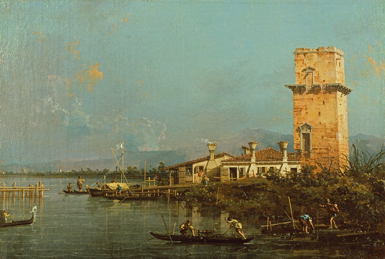 La Torre di Malghera da Giovanni Antonio Canal