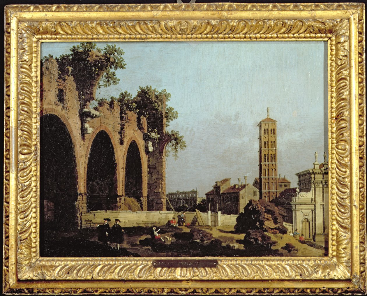 La Basilica di Massenzio da Giovanni Antonio Canal