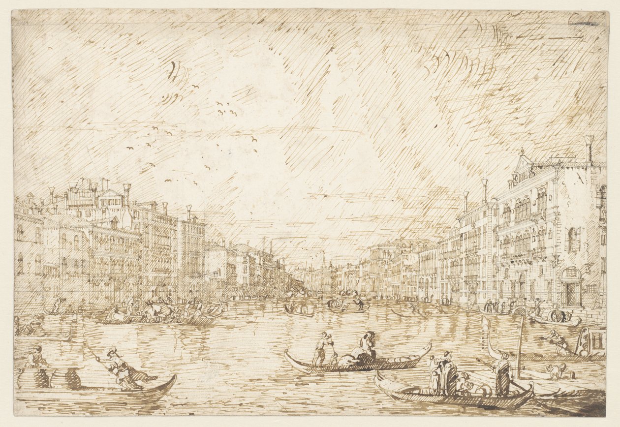 Canal Grande a Venezia da Canaletto