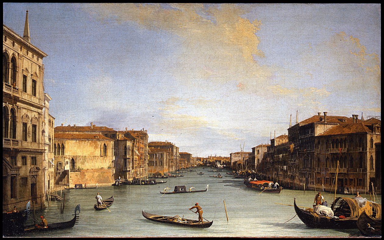 Italiano:  Veduta del Canal Grande Veduta del Canal Grande da Canaletto