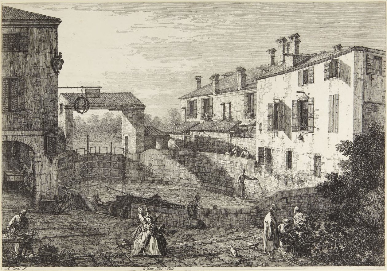 Le Porte del Dolo da Canaletto
