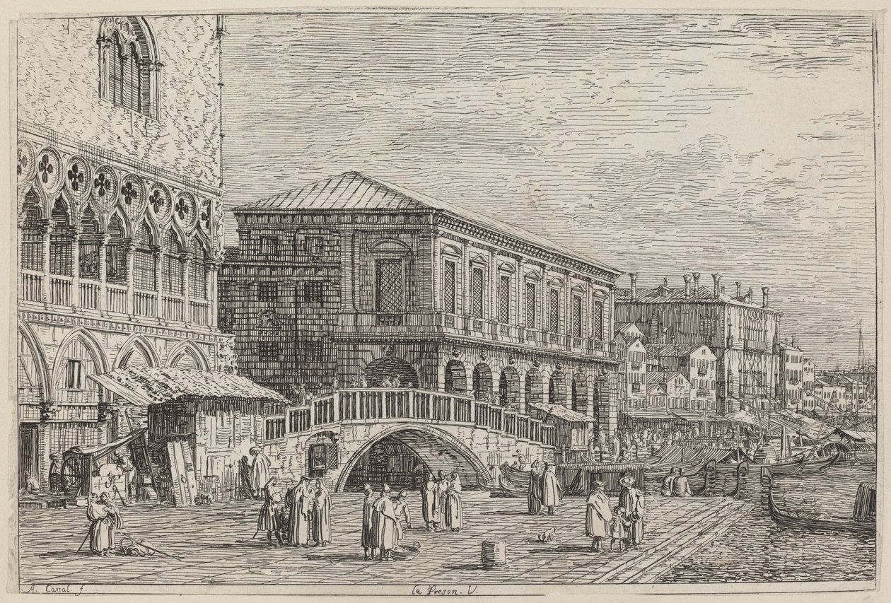 Le Preson. V., ca. 1735-1746 da Canaletto